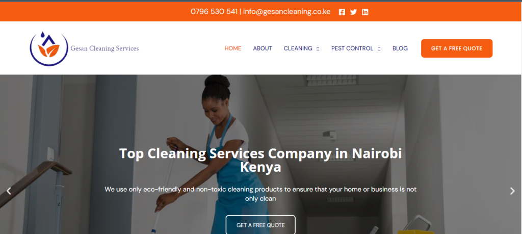 Top Rated Cleaning Companies in Nairobi Kenya