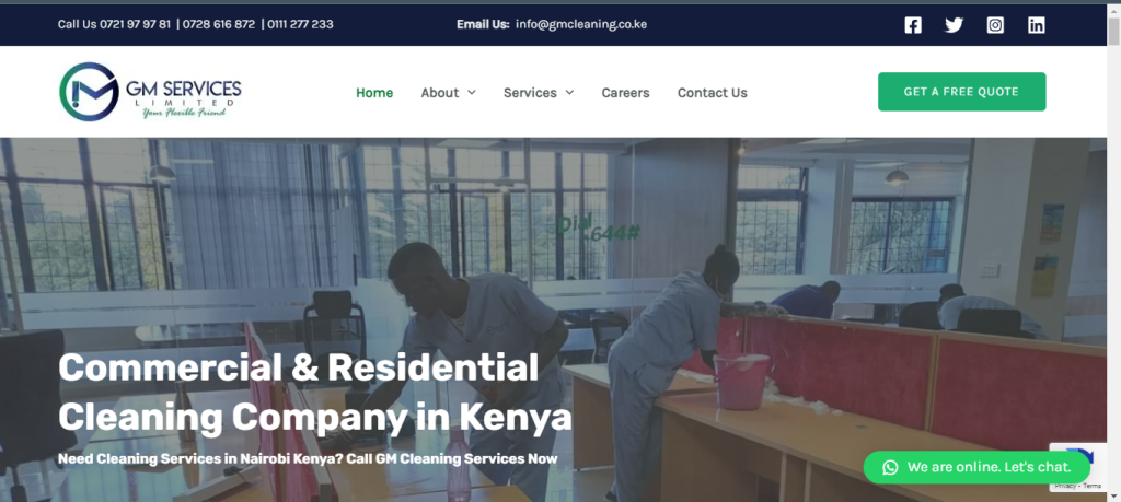 Top Rated Cleaning Companies in Nairobi Kenya